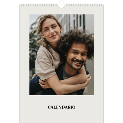 Calendarios A3 — Marfil simple [portada]