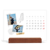 Calendario de mesa con base de madera - apaisado  — Scrapbook con estilo [Febrero]