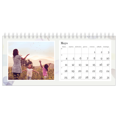 Calendarios de mesa — Manchas de acuarela [portada]