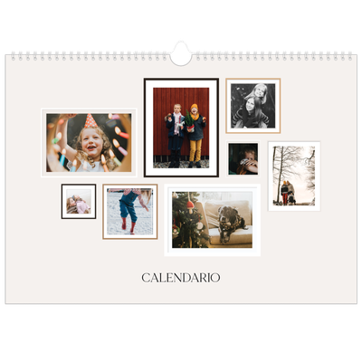 Calendario A3 horizontal — Galería de fotos de pared [portada]
