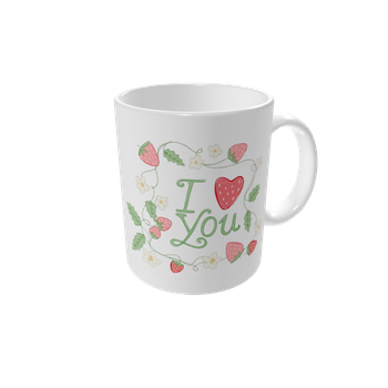 Tazas personalizadas — Fresas dulces