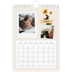 Calendario personalizado A5 — Scrapbook vintage [Enero]