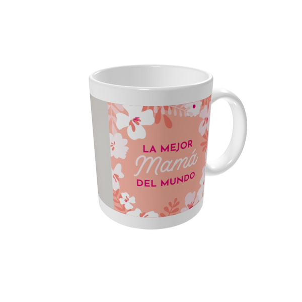 Tazas personalizadas — El ramo de mamá