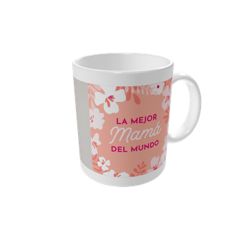 Tazas personalizadas — El ramo de mamá