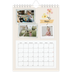 Calendario personalizado A5 — Scrapbook vintage [portada]