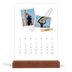 Calendario de mesa con base de madera - vertical  — Scrapbook con estilo [Febrero]