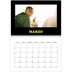 Calendario personalizado doble A4 — Tipo divertido [Marzo]