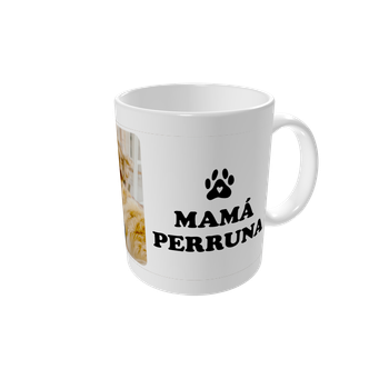 Tazas personalizadas — Mamá perruna - blanca