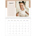 Calendario personalizado doble A4 — Calendario de lista de tareas [Febrero]