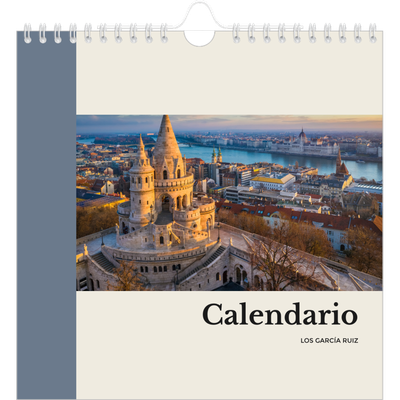 Calendarios Cuadrados — Lugares del mundo [portada]