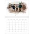 Calendario personalizado doble A4 — Efectos fotográficos [Enero]