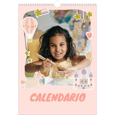 Calendarios A3 — Unicornio arcoíris [portada]