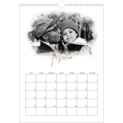 Calendarios A3 — Efectos fotográficos [Febrero]