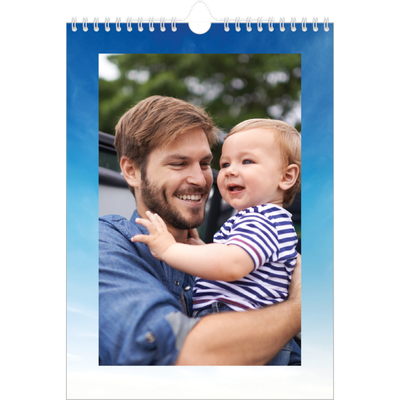 Calendario personalizado A4 — Paisaje de nubes [portada]