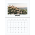 Calendario personalizado doble A4 — Foto simple [Enero]