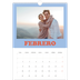 Calendarios A3 — Marcos retro [Febrero]