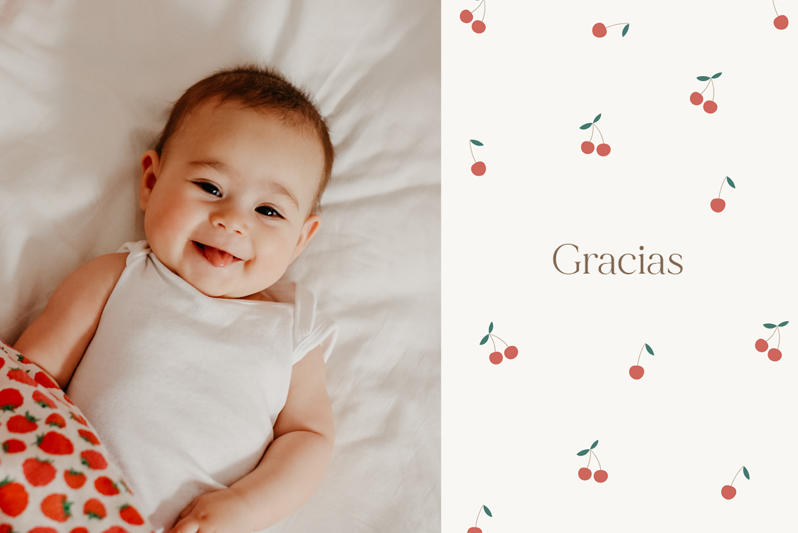 Tarjetas de agradecimiento — Pequeñas cerezas