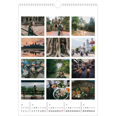 Calendarios A3 — Cuadrícula de imagen [portada]