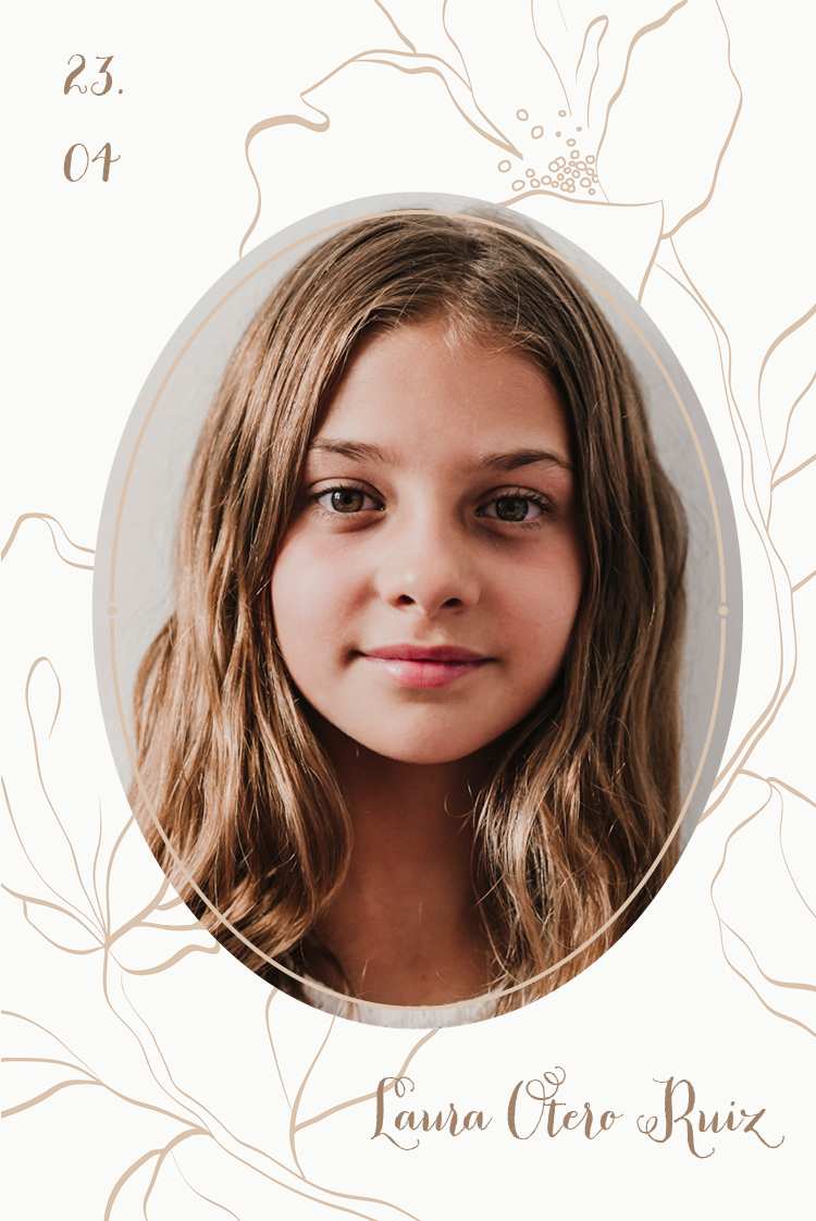 Invitaciones — Caligrafía floral