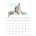 Calendario personalizado doble A4 — Marco transparente [Enero]