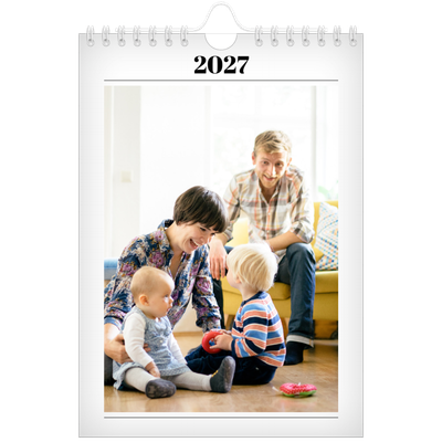 Calendario personalizado A5 — Recién salido del horno [portada]