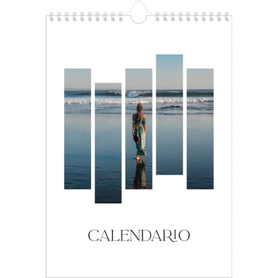 Calendario personalizado A4 — Fragmentos de viaje [portada]
