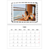 Calendario personalizado doble A4 — Momentos en retro [Febrero]