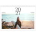 Calendario personalizado doble A4 — Atardeceres surferos [portada]