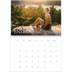 Calendario personalizado doble A4 — Serif sencillo [Enero]