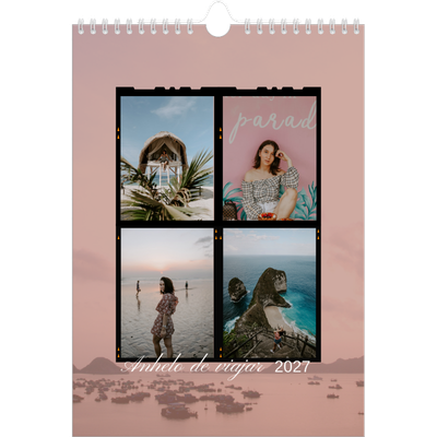 Calendario personalizado A4 — Pasión por la aventura [portada]
