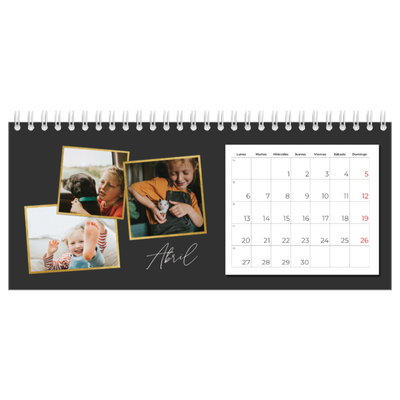 Calendarios de mesa — Tantos recuerdos [Abril]