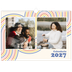 Calendario A3 horizontal — Líneas retro [portada]