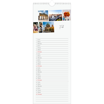 Calendario de cocina  — Descanso de la ciudad [Febrero]