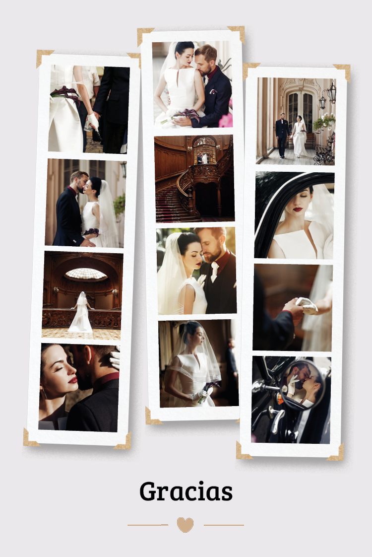 Tarjetas de agradecimiento — Fotomatón