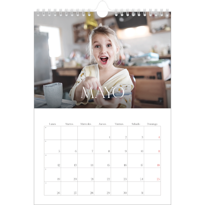 Calendario personalizado A4 — Doce grandes meses [portada]