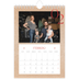 Calendario personalizado A5 — Toques de rojo [Febrero]