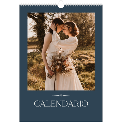 Calendarios A3 — Pizarra y caligrafía [portada]