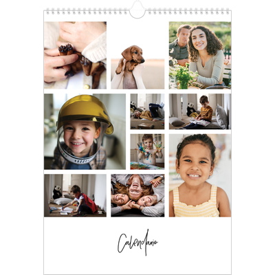 Calendarios A3 — Disposición de fotos [portada]