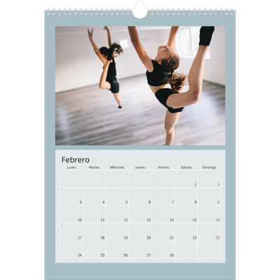 Calendarios A3 — Neo Scandi [Febrero]