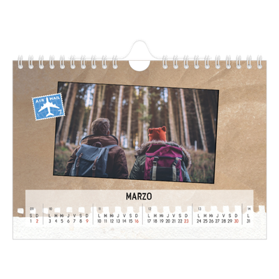 Calendario personalizado A5 — Parts unknown [Marzo]