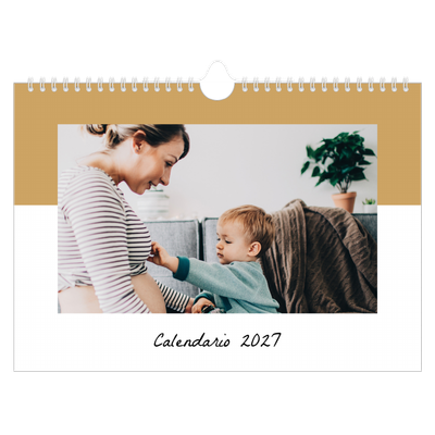 Calendario A4 horizontal — Calendario de lista de tareas [portada]
