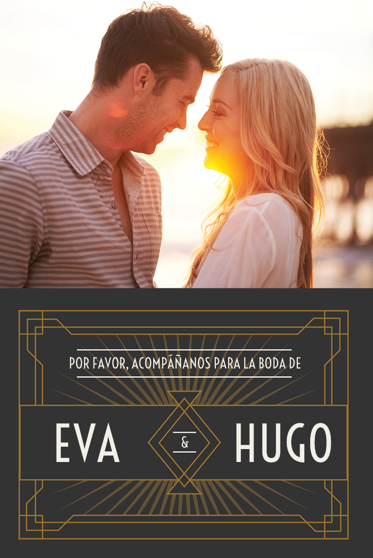 Invitaciones — Placa de Gatsby