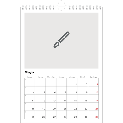 Calendario personalizado A4 — Diseña tu producto [portada]
