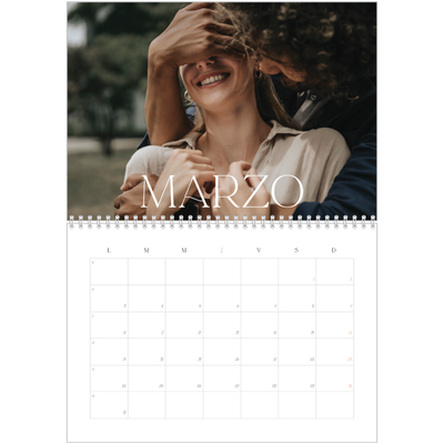 Calendario personalizado doble A4 — Más grandioso que la vida [Marzo]