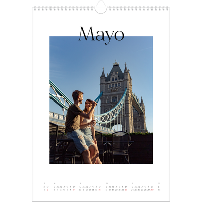 Calendarios A3 — Mi diario de viaje [Mayo]