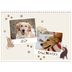 Calendario personalizado doble A4 — Cachorro juguetón [portada]