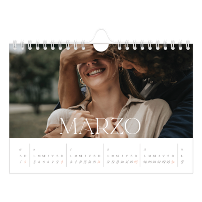 Calendario personalizado A5 — Más grandioso que la vida [Marzo]