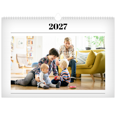 Calendario A3 horizontal — Recién salido del horno [portada]