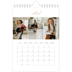 Calendario personalizado A5 — Cajas de tiras de fotos [Abril]