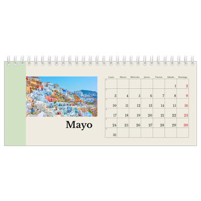 Calendarios de mesa — Lugares del mundo [Mayo]